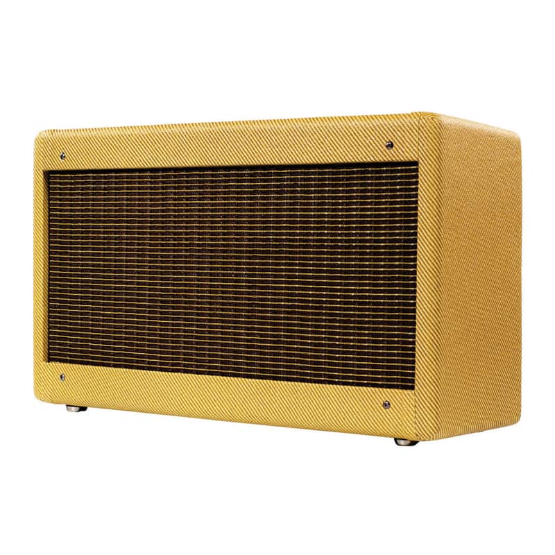 Mojotone Fender Tweed Deluxe Style Head Guitar Amp Cabinet With Lacquered Tweed Finish image 1