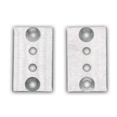 1U Eurorack Case Brackets - Intellijel Format - 84HP Rails, 50 Slide Nuts image 1