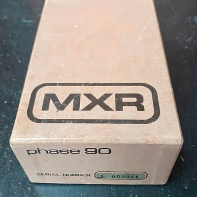 MXR phase 90 MX-101 80's 箱、ハガキ、ゴムシート付き MXR MX-101 Block Phase 90 1975 - 1984 | Reverb