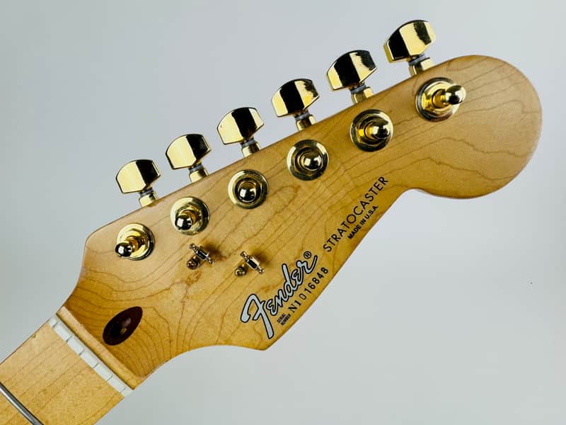 Fender American Standard Stratocaster Neck w/Gold Tuners 1991 - Maple image 1
