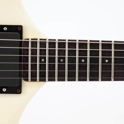 Westone Dynasty Flying V Pinstripe MIJ Guitar w/ EMG Pickups & Case #46450 image 6