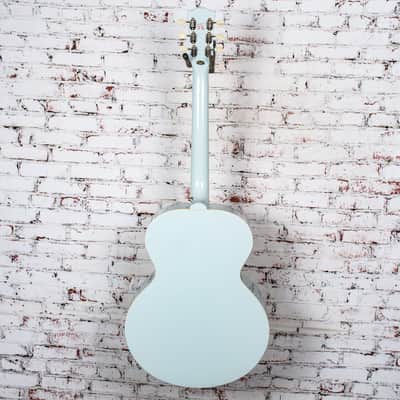 Epiphone J-180 LS Frost Blue - Incl. Hard Case image 8