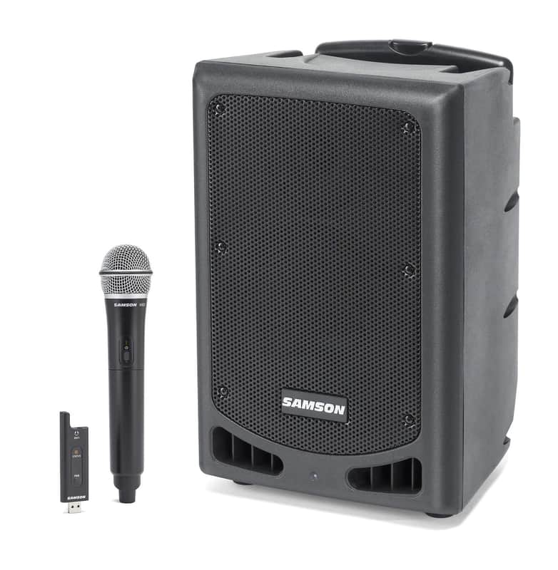 Samson Expedition XP208w Rechargeable Portable PA with Handheld Wireless System (Used) image 1