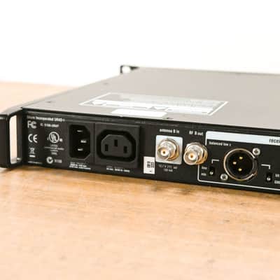 Shure UR4D+ Dual-Channel UHF Wireless Receiver - H4 Band: 518-578 MHz CG01232 image 10