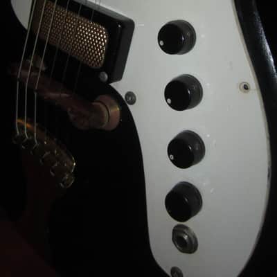 Vintage circa 1964 Airline Model 7214 Electric Guitar w/ Original Amp in Case image 8