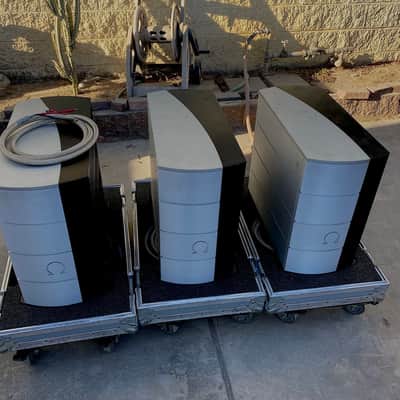 L/C/R of B&W Diamond Reference 800D Speakers and Classé Audio Omega Mono-block Amps image 4