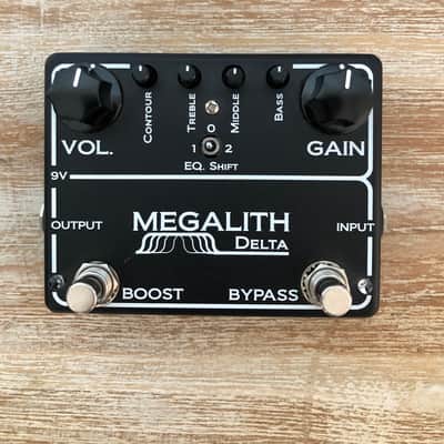 MI Audio Megalith Delta High-Gain Distortion 2010s - Black image 1