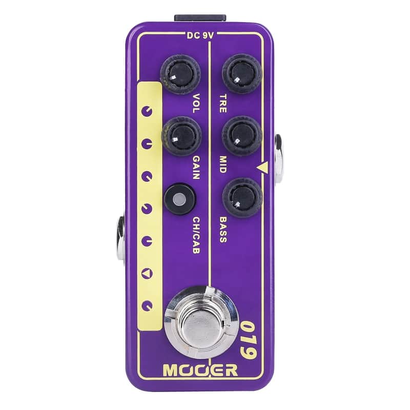 Mooer Micro Preamp 019 UK Gold PLX - Digital Preamp Effect Pedal (Fast Free US Shipping!) image 1