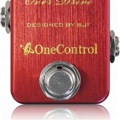 One Control - Strawberry Red Overdrive 4K Pedal | Reverb