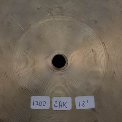 Zildjian 18" EAK Flat Top Ride – 1700 grams 1982–1988 image 10