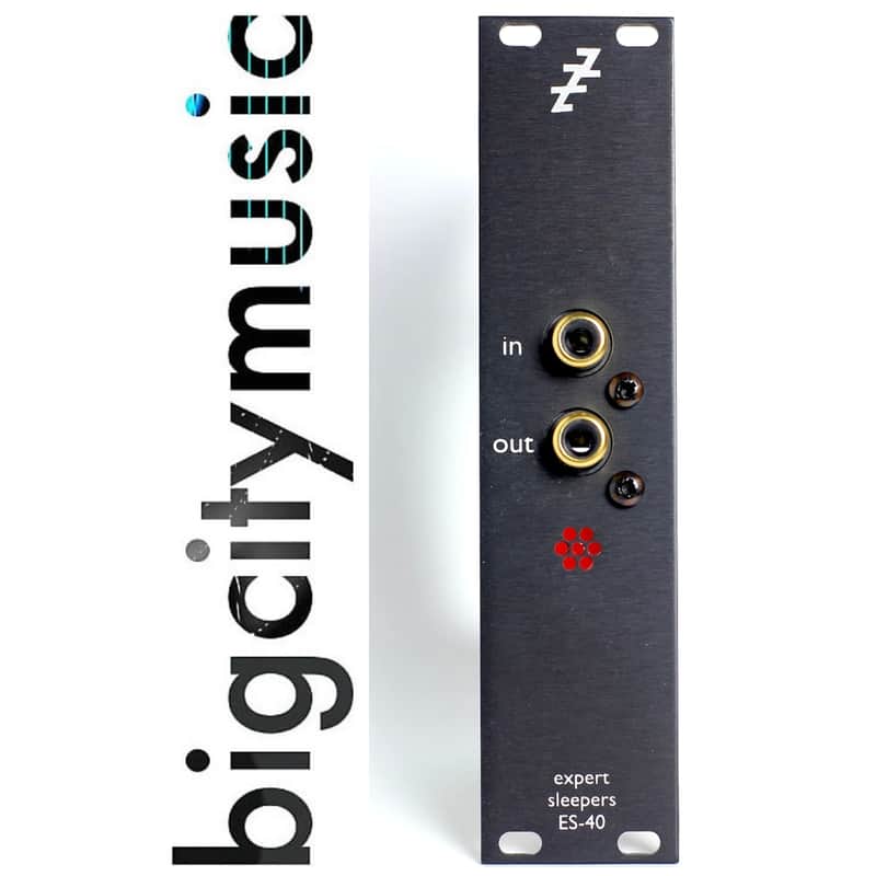 Expert Sleepers ES-40 SPDIF Interface Eurorack Synth Module 2014 - Present - Black image 1