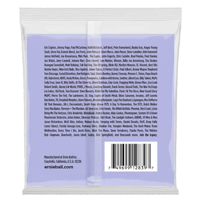 Slinky 6-Strng w/ Small Ball-End 29-5/8" Scale Baritone Guitar String 13-72 Gauge Extended Set .013, .018, .030, .044, .056, .072 Special-Tempered Tin-Plated Steel+Ni-Pltd Wrapped Hex-Core image 2