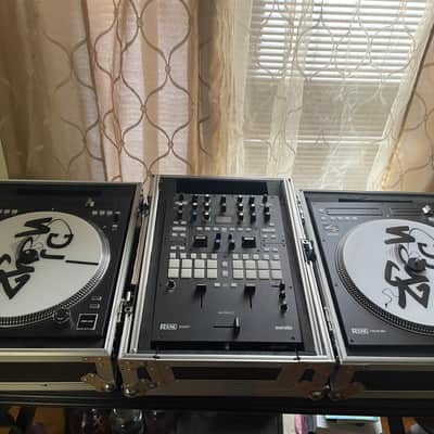 $400 each. Set of Rane Twelves MKII DJ Turntable Controllers with Road Ready cases image 7