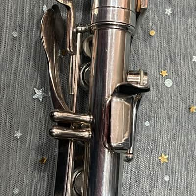 Selmer Depose Metal Silver Bb 1930 - Silver Clarinet image 8