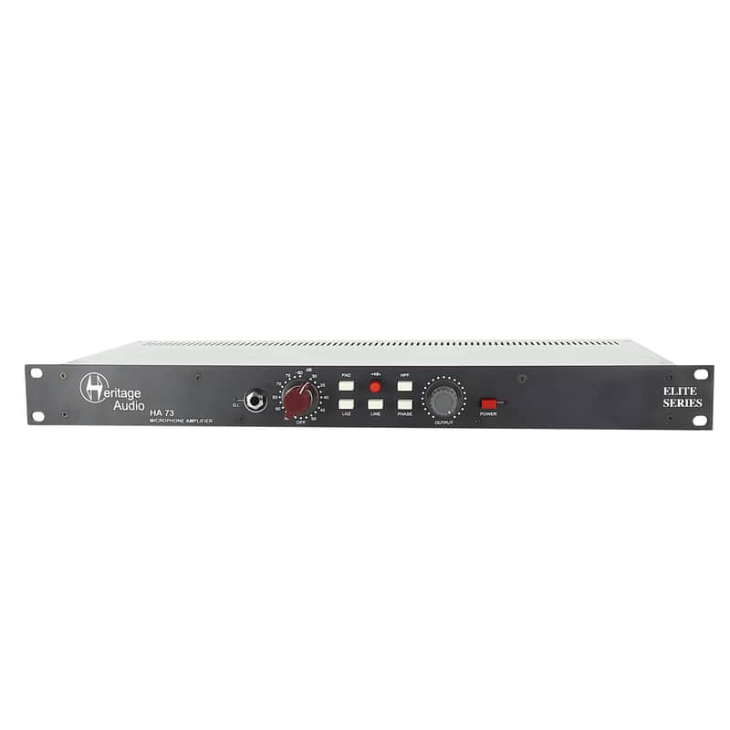 Heritage Audio HA-73 Elite Series Single-Channel Mic Preamp image 1