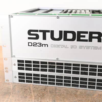 Studer D23m I/O System w/ A-Link HD Card, Fan Module, and Filter Module CG01BZM image 3