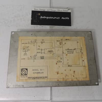 1969 Ampeg Scrambler Octave Fuzz Effects Pedal Vintage image 11