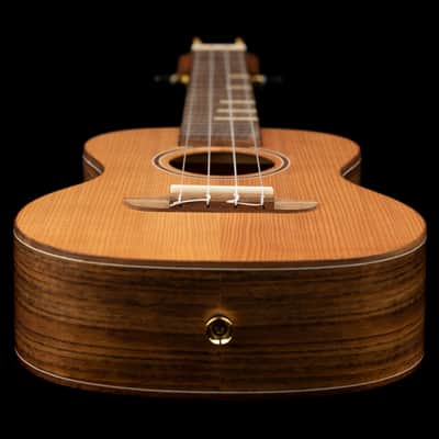 Ortega RUTI-CC-L Timber Series Solid Cedar Top Okoume Neck 4-String Concert Ukulele For Left Hand Player w/Gig Bag image 10