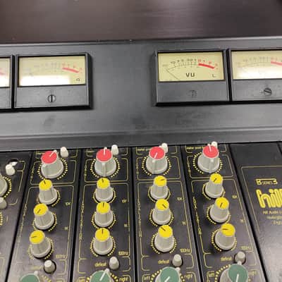 Hill Audio B Series 3 24:4:2 Vintage Analog Mixer 1970's - Black image 8