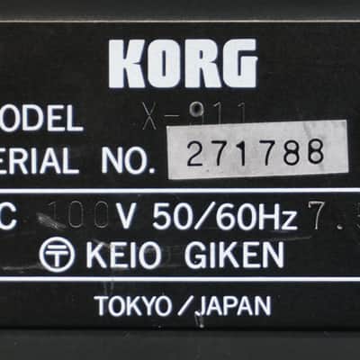 Korg X-911 Vintage Analogue 80's Guitar Synthesiser / Effects Unit - 100V image 14