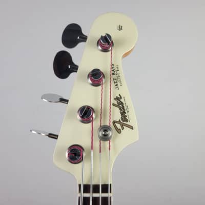 2022 Fender American Vintage II 1966 Jazz Bass - Olympic White With OHSC image 3
