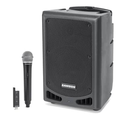 Samson Expedition XP208w Rechargeable Portable PA with Handheld Wireless System (Used) image 1