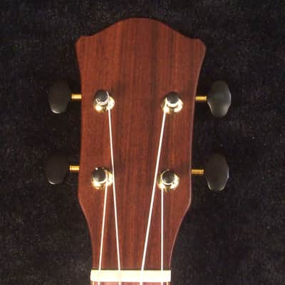 Handcrafted Baritone Ukulele, ArchBack, 4 String, Solid Spruce & Mahogany, Soft-bag, Bruce Wei UP19-2003-1 image 7