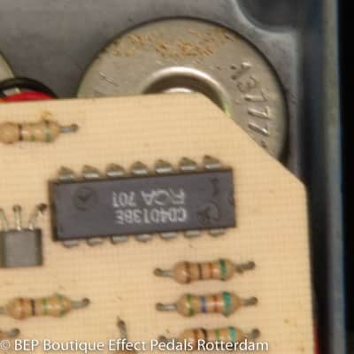 Vintage MXR Blue Box Block Logo 1977 s/n 3-008 140 as used by Jimmy Page, Rowland S Howard - Birthday Party image 12