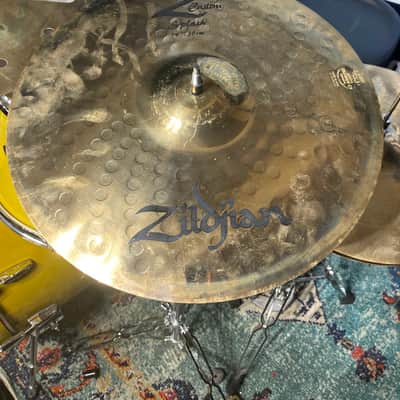 Tommy Lee's, Mötley Crüe Zildjian - 14" Z Custom Splash Cymbal 782g 2005 - Brilliant image 1