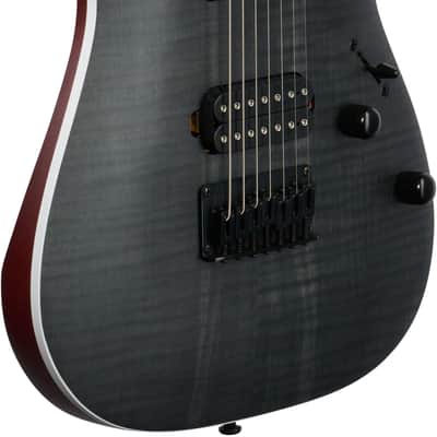 Ibanez RGA742FM Electric Guitar, Transparent Gray Flat image 3