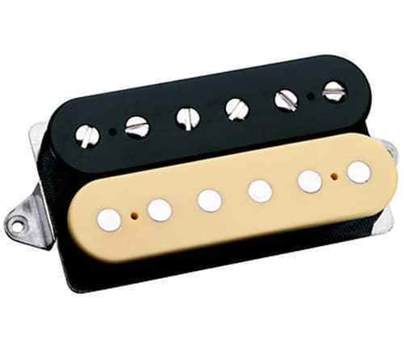 DIMARZIO DP256 Illuminator Neck Guitar Pickup - BLACK / CREAM REGULAR SPACING image 1
