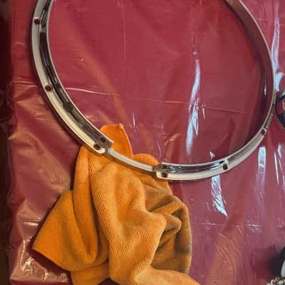 Immagine Ludwig Snare drum chrome over wood 1985 - Chrome - 3