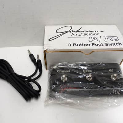 JOHNSON AMPLIFICATION J3 J 3 Button multi-function FOOT Switch Footswitch CONTROL CONTROLLER PEDAL image 1