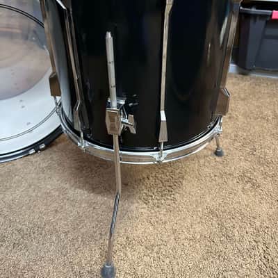 TAMA IMPERIALSTAR FOUR PIECE SHELL PACK - BLACK / WHITE image 9