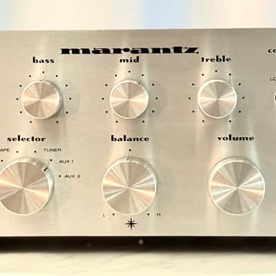 🎶✨ Marantz Model 1060 Integrated Stereo Amplifier | Selectively Serviced | Cleaned, Tested & Detailed | Classic Silver-Face Marantz image 2