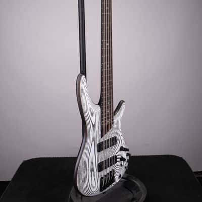 Ibanez Premium SR1325SB 5-string Electric Bass Guitar - Icebreaker Wave Flat image 3