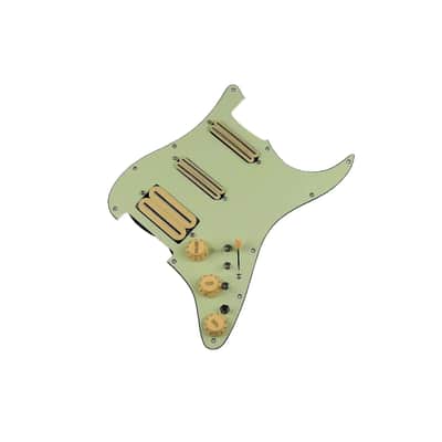 Red Pickups HSS Guitar Strat Style Prewired Loaded Pickguard image 4