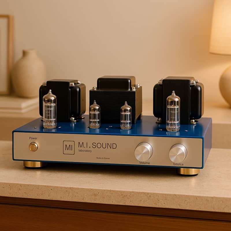 M.I. Sound Laboratory PP QQE03/12 Sound Laboratory Custom Vintage Tube NEW Amplifier UA Warranty image 1