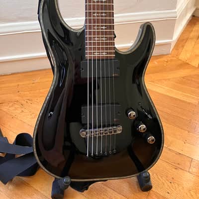 Schecter Hellraiser C-7 2005 - Present - Gloss Black image 1