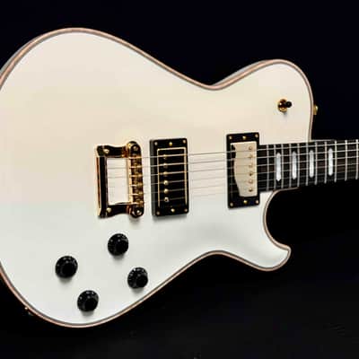 Knaggs Guitars - Kenai - Creme - Maple Top - Gold Hardware - Knaggs Influence Bridge - Lollar Imperial K Pickups - Ebony Fretboard with Block Inlays - OHSC - Call for Best Price !!! image 6