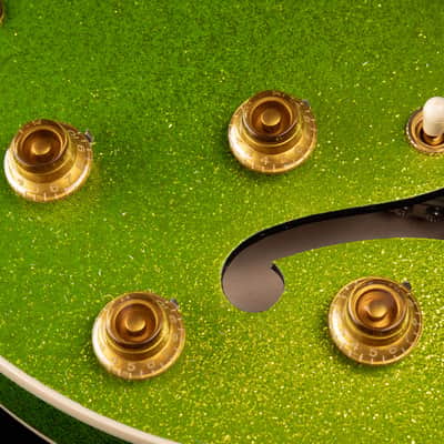2024 - Gibson Custom Shop Made 2 Measure 1959 ES-335 Reissue Gloss Geko Green Sparkle 8.4 #A940225 image 14