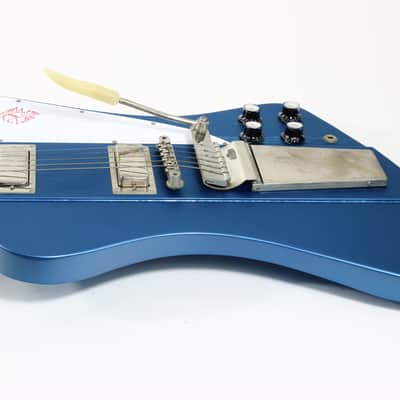 1999 Gibson Custom Shop Historic 65 Reissue Reverse Firebird V Pelham Blue image 18