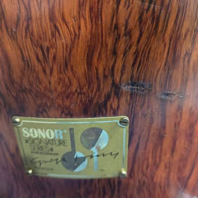 Sonor Signature Horst Link Heavy Bubinga 13”x13” Rack Tom image 13