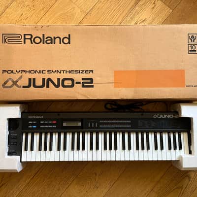 Roland Alpha Juno-2 with Original Box - Serviced