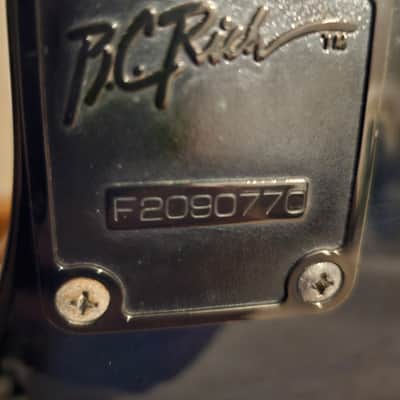 B.C. Rich Bich Mid-90s  - Translucent Blue image 6