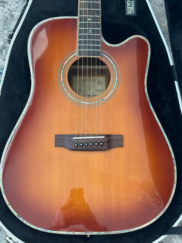 Zager ZAD900CE 50th Anniversary Acoustic Guitar w/Fishman Auro Pro Pickup - Mint 2023 - Scratch Resistant Sunburst image 1