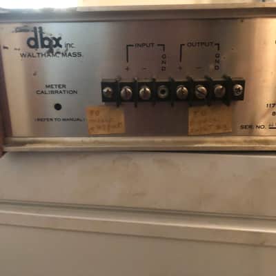 dbx 160 Compressor / Limiter 1970s - Black image 2
