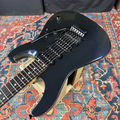 Charvel CDS-055-HH Superstrat MIJ Japan 1993 - Rare Gunmetal Blue image 8