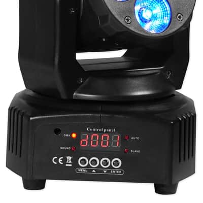 Chauvet PRO-D6 6 Ch 20A DMX-512 Dimmer Switch Pack 115V and 230V+Moving Head image 5