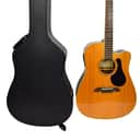 Alvarez Artist Series AD70CE Dreadnought Acoustic Electric Guitar, Natural w/ Case